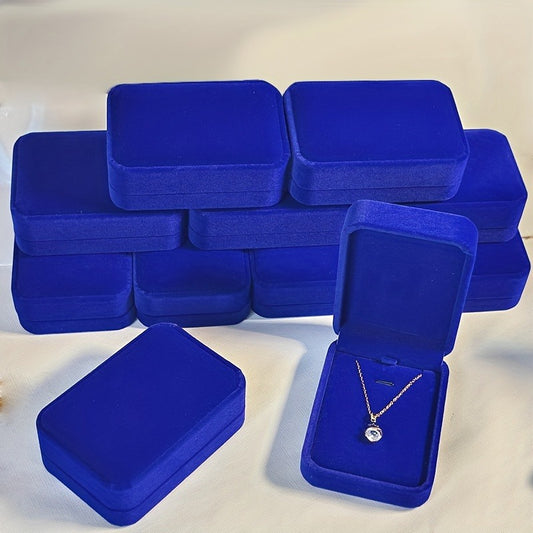 10pcs/12pcs Jewelry Boxes, Ideal for Packaging Necklaces, Pendants, Rings, Bracelets, High-End Gift and Jewelry Storage Boxes, Jewelry Boxes
