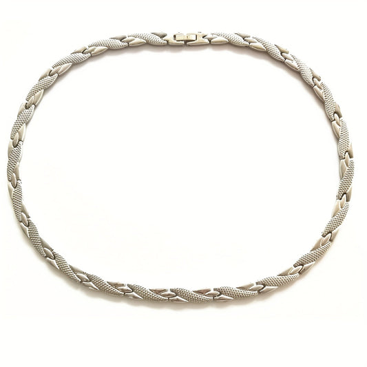 Dragon Pattern Necklace Fashion Thick Chain Unisex Titanium Stainless Steel Necklace, Christmas Gift for Family Thanksgiving