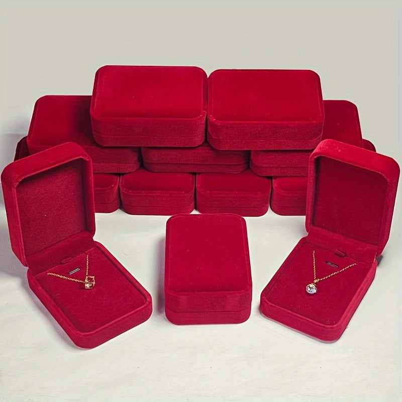 10pcs/12pcs Jewelry Boxes, Ideal for Packaging Necklaces, Pendants, Rings, Bracelets, High-End Gift and Jewelry Storage Boxes, Jewelry Boxes