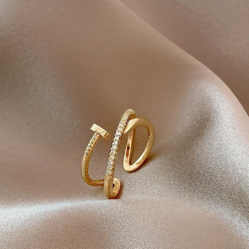 High-end Fashion 1pc Ring | Versatile Design Index Finger Ring